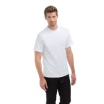 Sköna Heavy-T, lagom kraftig T-shirt av bästa kvalitet. Perfekt som tröja under skjorta men även skön enbart T-shirt.

- dubbelstickad söm i ä...
